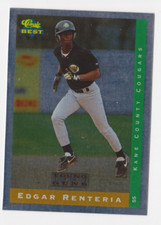 EDGAR RENTERIA 1993 CLASSIC/BEST YOUNG GUNS #YG19 KANE COUNTY COUGARS