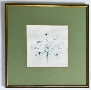 Klaus Meyer Gasters Buttenprint Insects Signed 42x42 cm - Picture 1 of 3