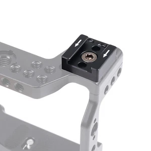 Hot Cold Shoe Mount Adapter Base 1/4"-20 Screw for DSLR Camera Cage Flash Light - Picture 1 of 12