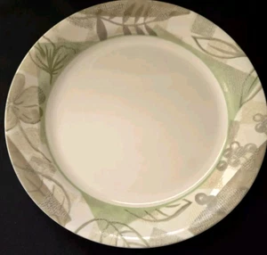 SET OF 3 CORELLE TEXTURED LEAVES DINNER PLATES 10 1/4" - Picture 1 of 2