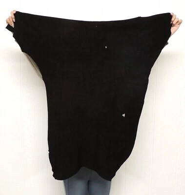 Piel de ciervo NEGRO para artesanías nativas piel de ciervo taxidermia montaje de cuerno Foto 1 de 2