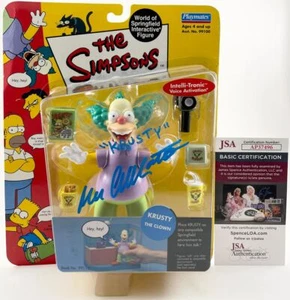 Dan Castellaneta signierte Playmates The Simpsons Krusty der Clown Figur JSA COA - Bild 1 von 4