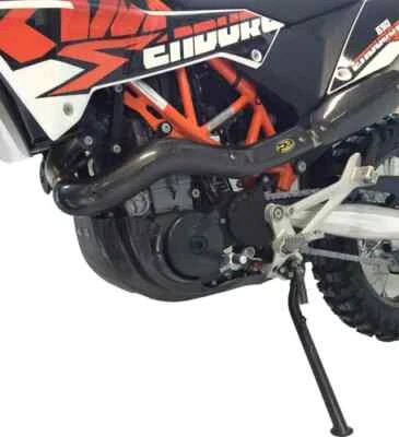 Placa de deslizamiento estilo enduro de fibra de carbono P3 para KTM 690 Duke 08-18 Foto 1 de 4