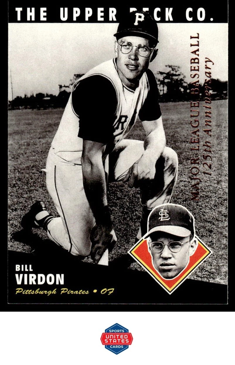 1994 Upper Deck All-Time Heroes #54 Bill Virdon 125th Anniversary