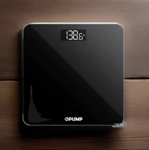 OPUMP Accurate Body Scale with LED Display & Batteries Weight up to 400 lb/180kg - Picture 1 of 1