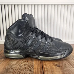 Adidas AdiPower Howard Men Sz 11 Black Athletic Basketball Sneakers Shoes G49335 - Picture 1 of 10