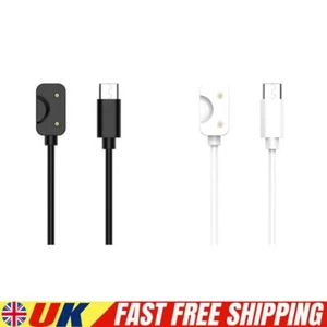Magnetic Charging Cable Cord for Samsung Galaxy Fit 3 R390 (Black 1m Type C) - Zdjęcie 1 z 12