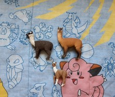 schleich alpaca family