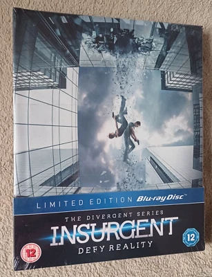 INSURGENT Limited Edition BLU RAY Digibook, 28 Page Visual Guide. NEW & SEALED - Image 1 of 2