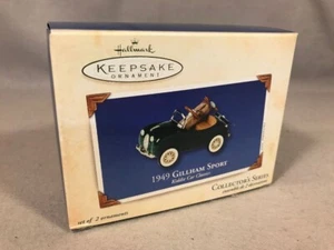 Gillham Sport 1949 coche para niños clásicos sello adorno de Navidad 2003, ¡nuevo en caja!! - Imagen 1 de 5