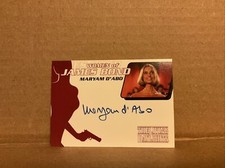 2003 Women of James Bond In Motion Autographs #WA2 Maryam d'Abo Auto