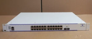 Alcatel-Lucent OmniSwitch OS6450-24L 24x 10/100 RJ45 + 2x 1G/10Gb SFP+ 1U Switch - Picture 1 of 4