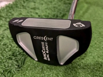 Aerocurve Crescent Mallet Putter 34" Very Clean! New Winn Grip - Image 1 of 4