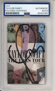 SIGNED TAYLOR SWIFT The Eras Tour Photo Picture AUTOGRAPHED Print PSA DNA COA - Picture 1 of 2