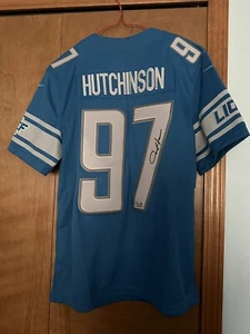 Aidan Hutchinson Signed/Autographed Nike Limited Jersey Fanatics Detroit Lions - Picture 1 of 7