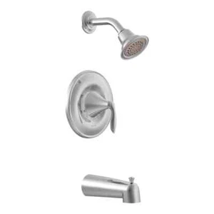Moen T62133EP Posi-Temp Pressure Balanced Tub and Shower Trim  Chrome #15 - Picture 1 of 3