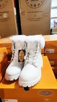 Lugz Womens Hudson Lace up Faux Fur Boots Size 5 - Image 1 of 4