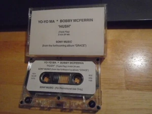 RARE PROMO Yo-Yo Ma Bobby McFerrin CASSETTE TAPE Hush little baby jazz classical - Picture 1 of 2