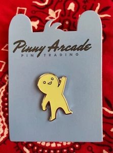 Pinny Arcade PAX West 2019 Glow Man Pin Kris Straub Green Guy - Picture 1 of 1