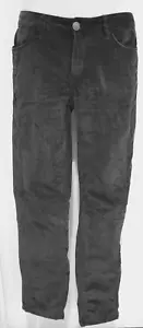 best Eddie Bauer STRETCH soft SLIM LEG Pants Velvet DARK GRAY Size 8 30.5 inseam - Picture 1 of 14