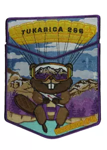 Tukarica Lodge 266 Mountain West Council ID 2024 NOAC Set lacci PUR Bdr (24-219) - Foto 1 di 2