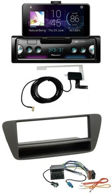 Pioneer DAB Bluetooth MP3 USB Autoradio für Audi Q3 (8U, 2011-2018) - Bild 1 von 4