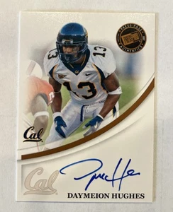 2007 Presseausweis Autogramme Bronze DAYMEION HUGHES #27 🔥 ON CARD Auto RC Rookie - Bild 1 von 4