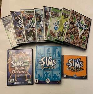 Sims 3 Super Bundle (Original Disc & 7 Erweiterungen) Sims 2 Double & andere LESEN - Bild 1 von 22