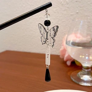 Butterfly Hair Fork Girl Hairpin Women Hair Stick Chinese Style Hair Clasp - Picture 1 of 12