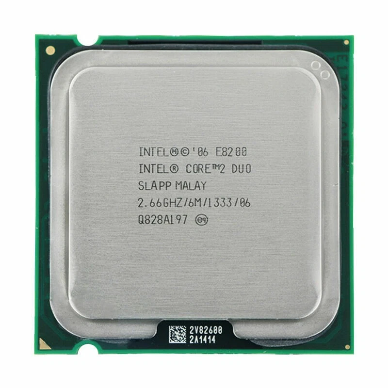 Intel Core 2 Duo E8200 CPU SLAPP 6M/1333/2.66GHz LGA 775 Processor - Image 1 of 1