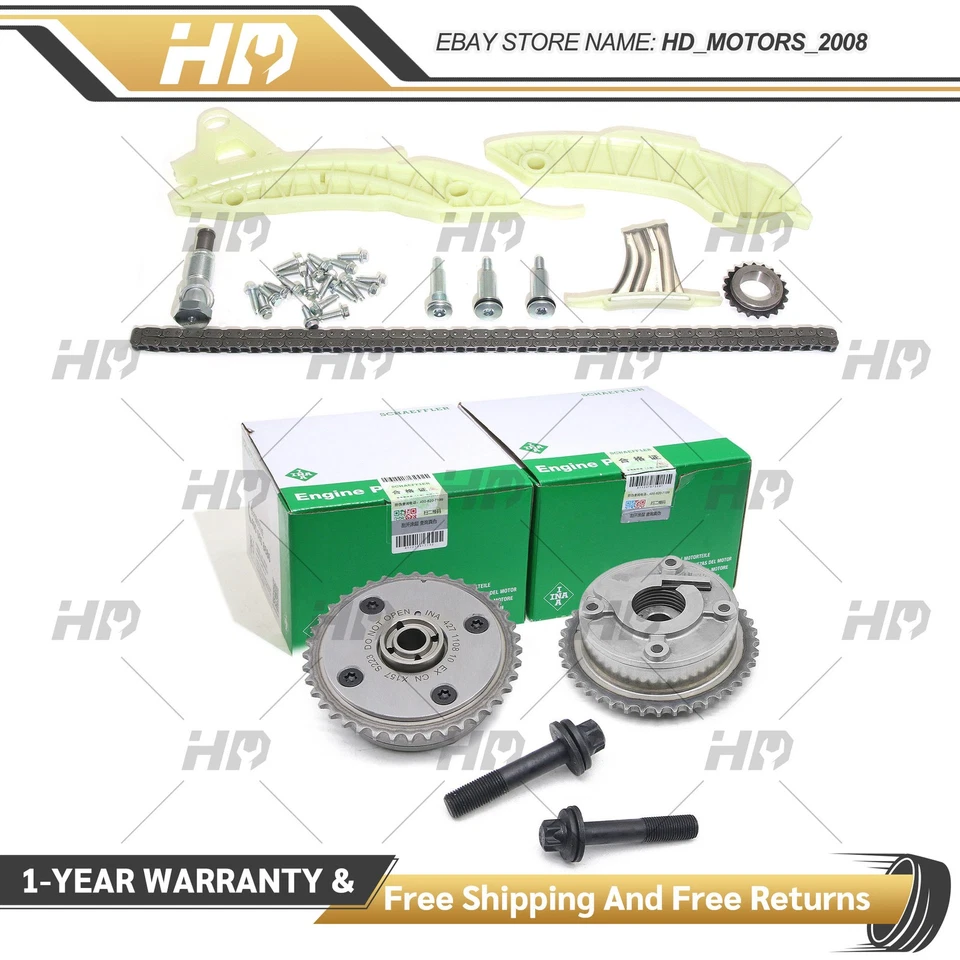 Kit de cadena de distribución INA engranajes VVT para 07-16 Mini Cooper Countryman Paceman N16B16 Foto 1 de 4