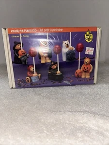 Wee Crafts HALLOWEEN HOLDER Ready To Paint Kit - Set Of 6 - Picture 1 of 6