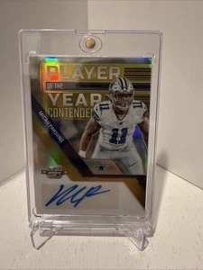 2022 Panini Contenders Optic - POTY Contender Auto Micah Parsons Gold 10/10 - Picture 1 of 2