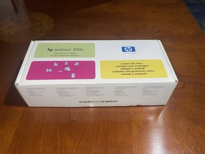 HP JetDirect 300X External Print Server for 10/100tx J3263A - Image 1 of 4