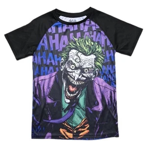 Batman The Joker All Over Graphic Print T Shirt Size S Comics Retro - Picture 1 of 12