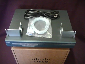 CISCO 1841 ROUTER 384D/64F Adv IOS w/ 2x WIC-1T *1-Year Warranty! CCNA 1800 LAB - Picture 1 of 2