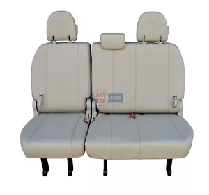 2011 2012 2013 2014 Sienna 3rd Reihe Bench Seat Grau Leder Manuell - Picture 1 of 2