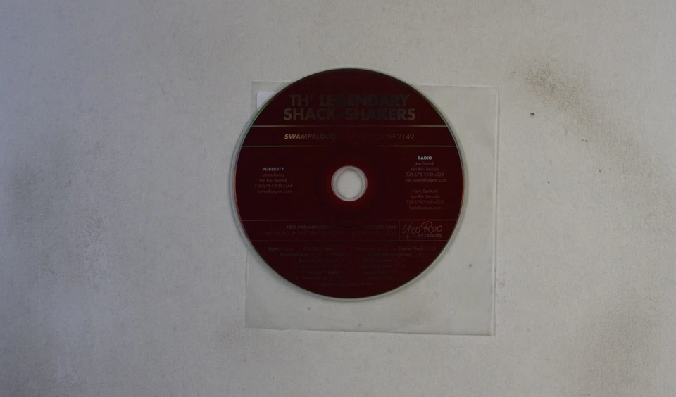 Legendary Shack Shakers Swampblood US Adv CD 2007 Country Rockabilly Alternative - Bild 1 von 1