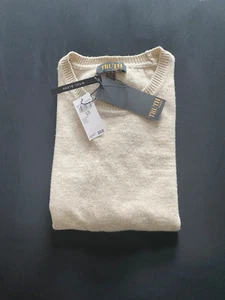 Damen Rundhals Pullover Wollmischung, Größe XL, Farbe Grau Meliert, Neu mit Etikett - Bild 1 von 5