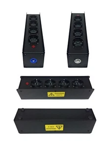 DG Systems - Ciabatta Powercon Input/Link-out + 4 prese universali Made in Italy - Imagen 1 de 8