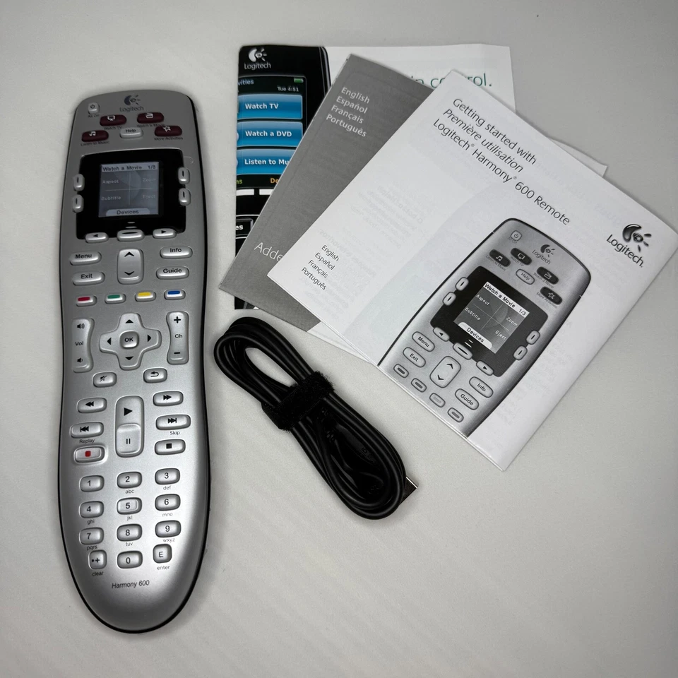 Logitech Harmony 600 Universal Advanced Programmable Remote Control NEW - Image 1 of 4