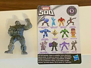 2016 Marvel 500 Series 9 BLACK TRANSLUCENT THANOS Avenger 2" Micro Figure Loose - Picture 1 of 2