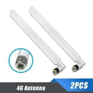 2 pz 4G LTE antenna booster router cellulare SMA bianca per B535 TP-Link UK - Foto 1 di 8