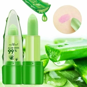 Aloe Vera Natural Pink Colour Changing Long Lasting Moisturising Lipstick Gift - Picture 1 of 17