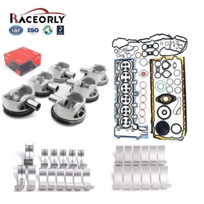 RACEORLY Engine Rebuild Kit Piston 9.7:1 Bearin For BMW E60 E90 325i 523i N52B25 - Imagem 1 de 4