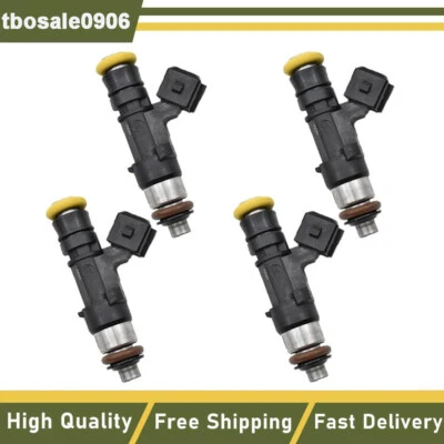 Juego de 4 inyectores de combustible para Honda Accord 1990-2008 y Civic 1988-2018 0280158830 Foto 1 de 4