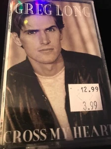 Greg Long - Cross My Heart - 1994 - Myrrh - Cassette Tape - Picture 1 of 2