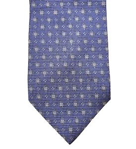 Tesoro Rosso uomo moda Light Blue Dot Handsome Professional SILK Necktie Korea - Picture 1 of 9