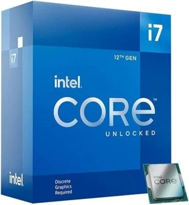 Intel Cuori i7-12700KF Processore (5 GHz, 12 (8P+4E) - Immagine 1 di 2