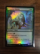 Cragplate Baloth FOIL NM Zendikar Rising ZNR MTG